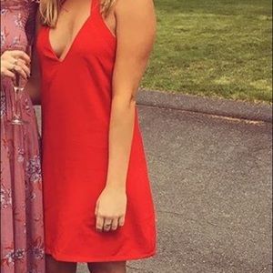 Red Tobi dress